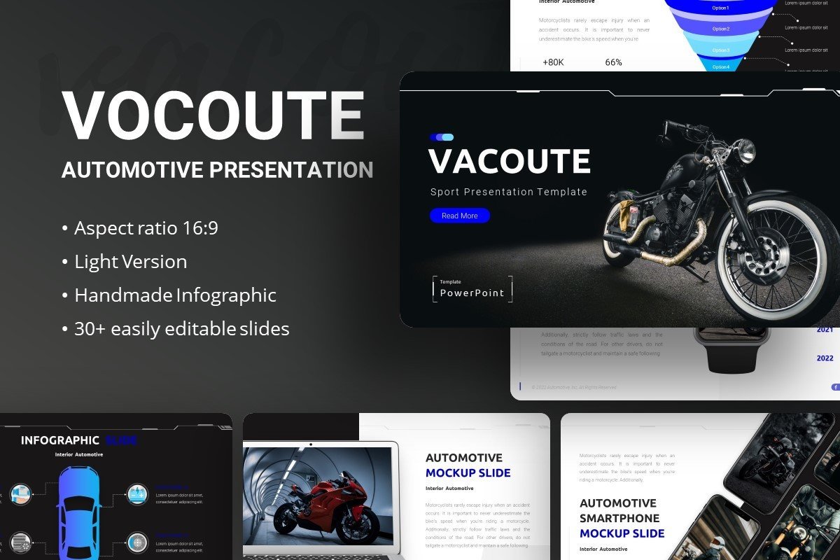 Vacoute Automotive Presentation Template
