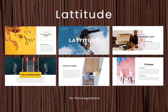 Lattitude Creative Business PowerPoint Template
