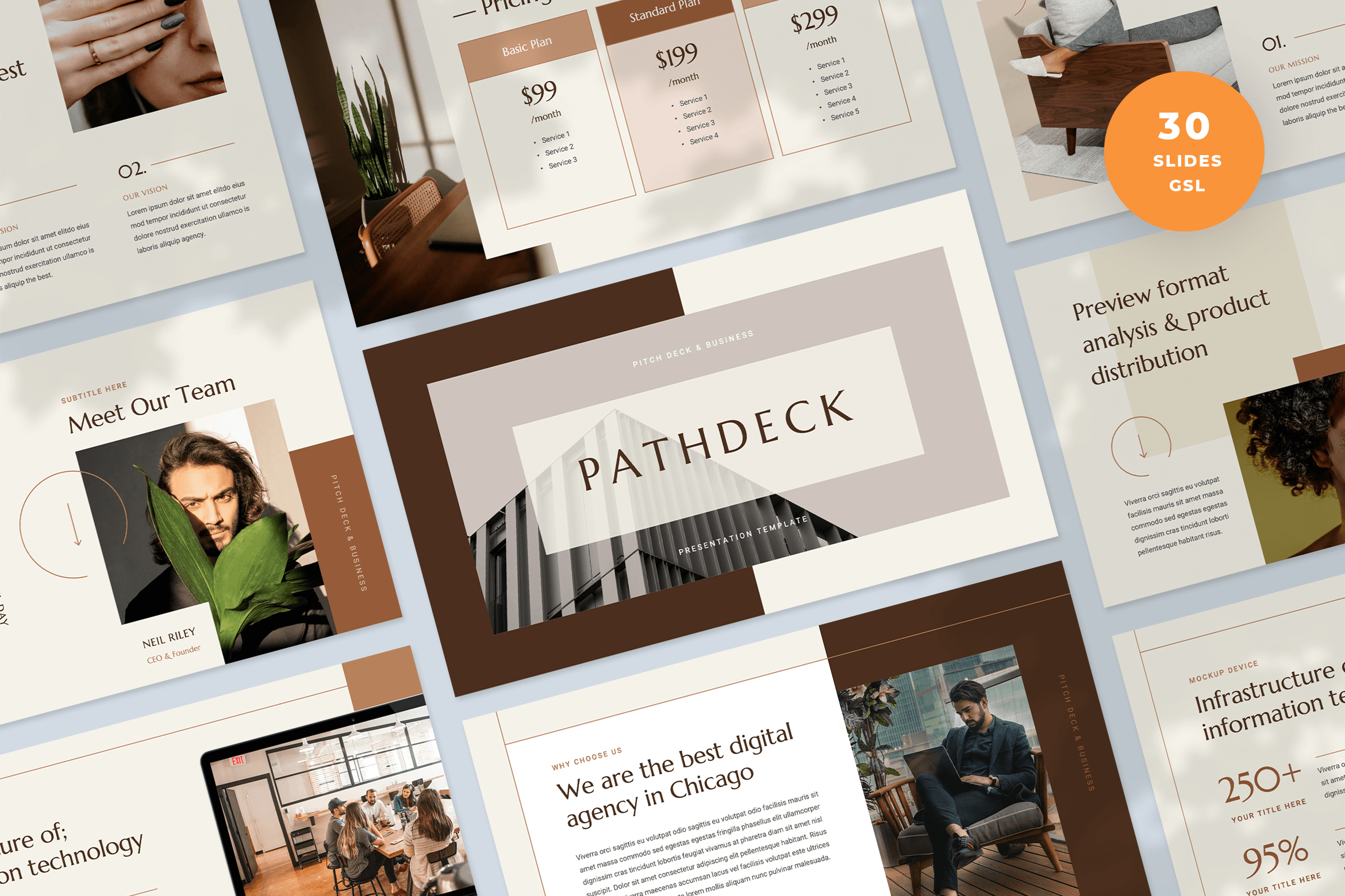 Pitch Deck Google Slides Template