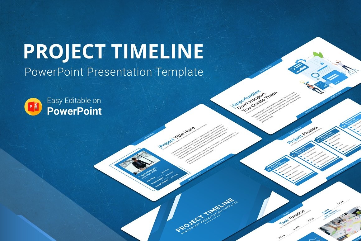 Project Timeline Report PowerPoint