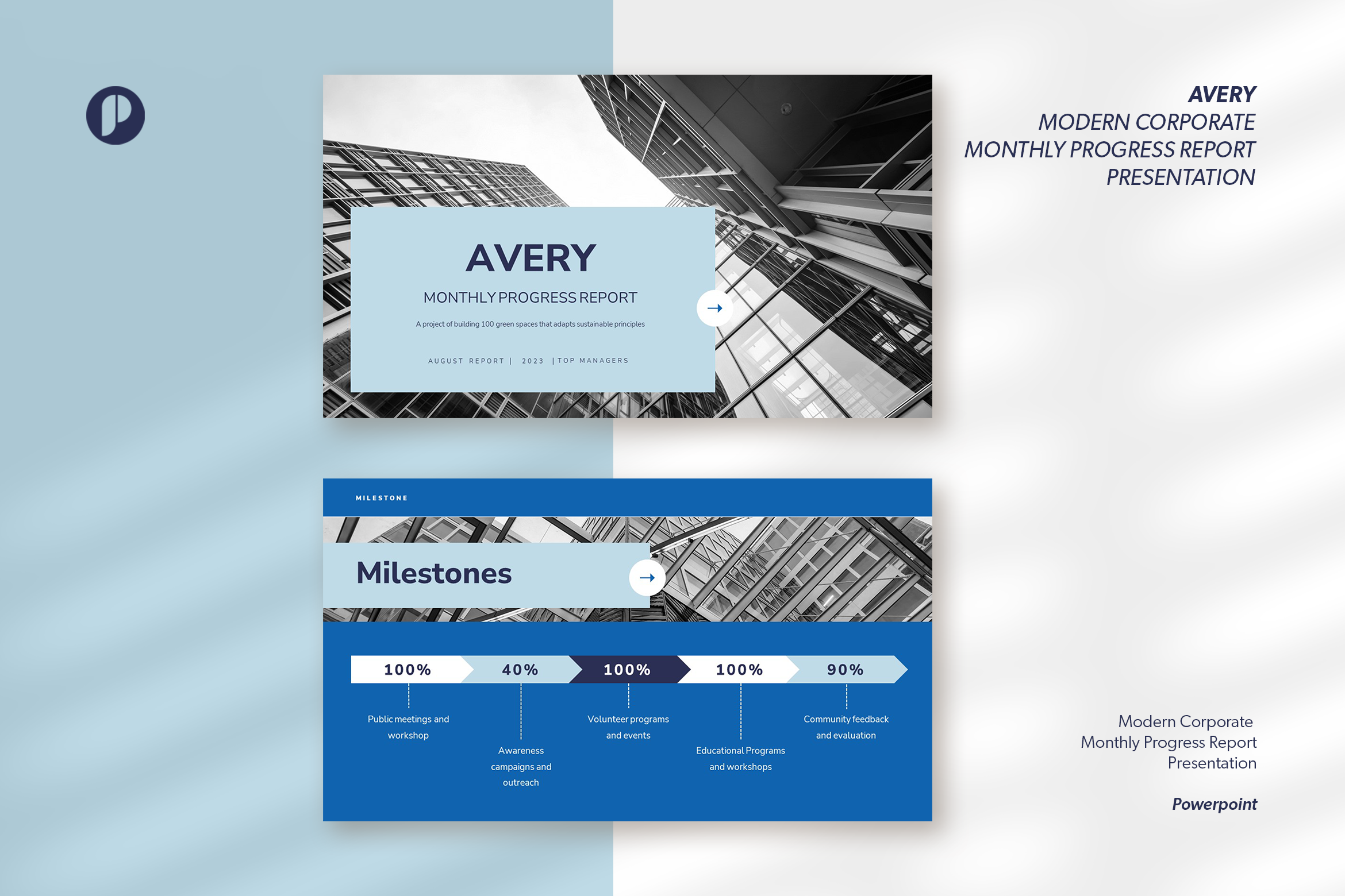 Monthly Progress Report Presentation