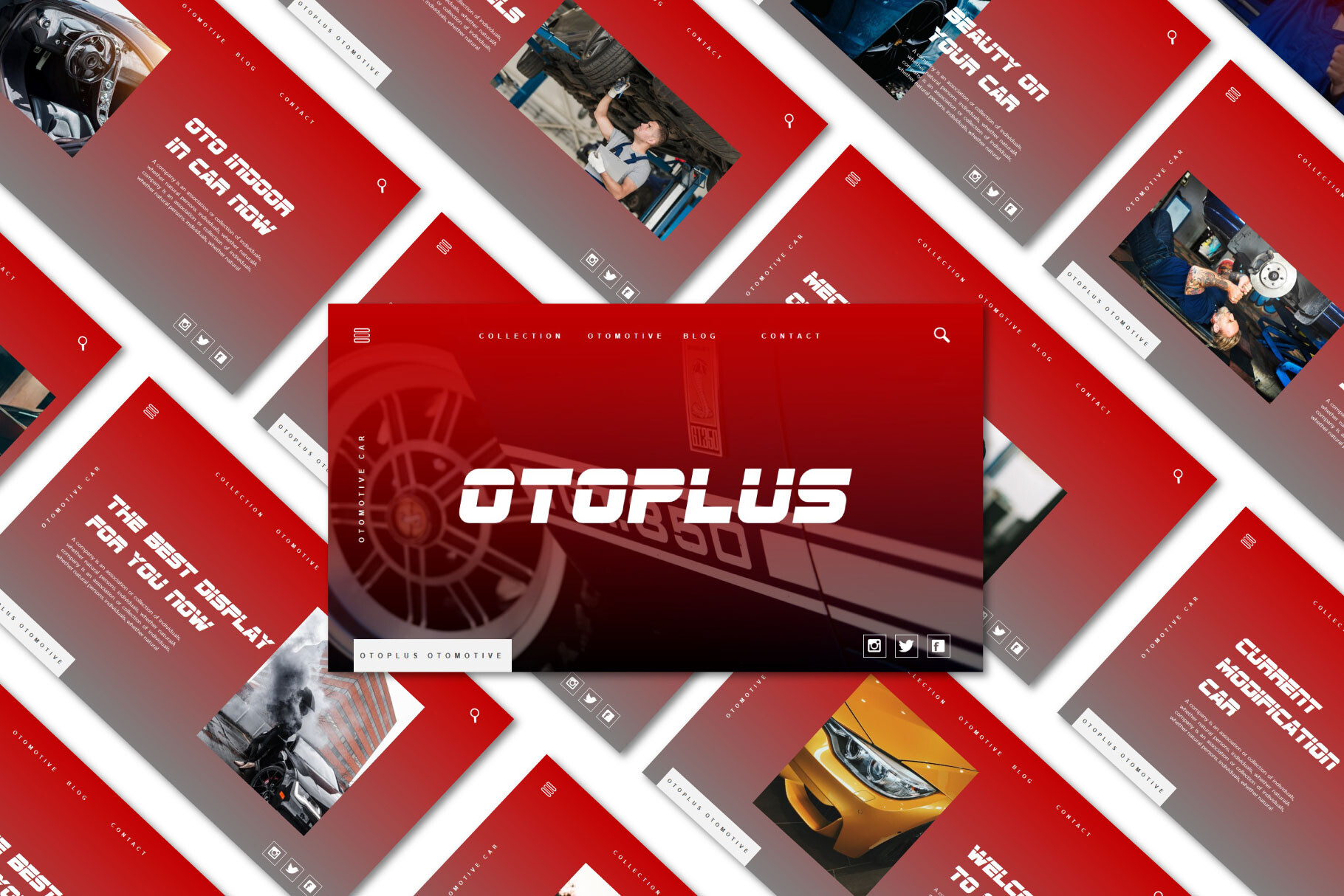 OTOPLUS Google Slide Template