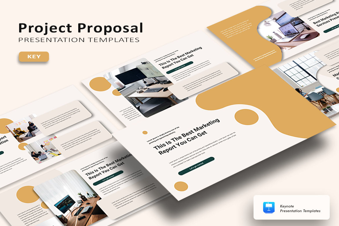 Marketing Report - Keynote Template