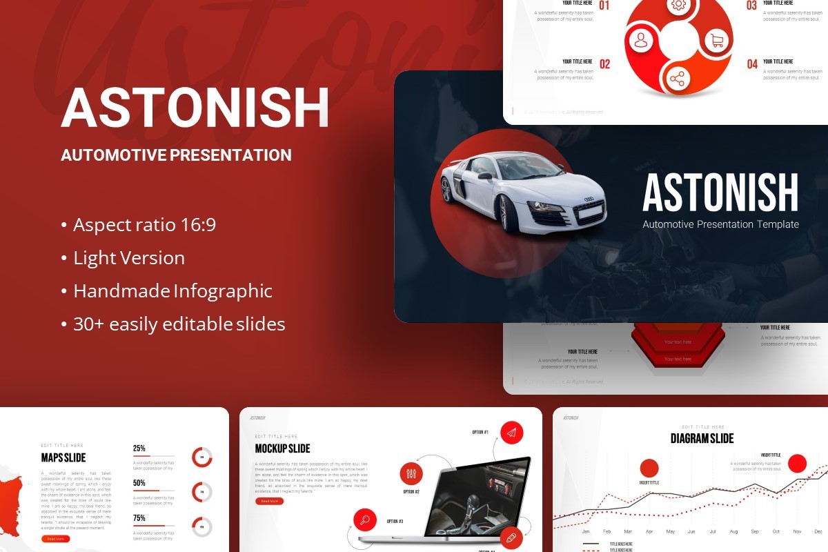 Astonish Automotive Presentation Template