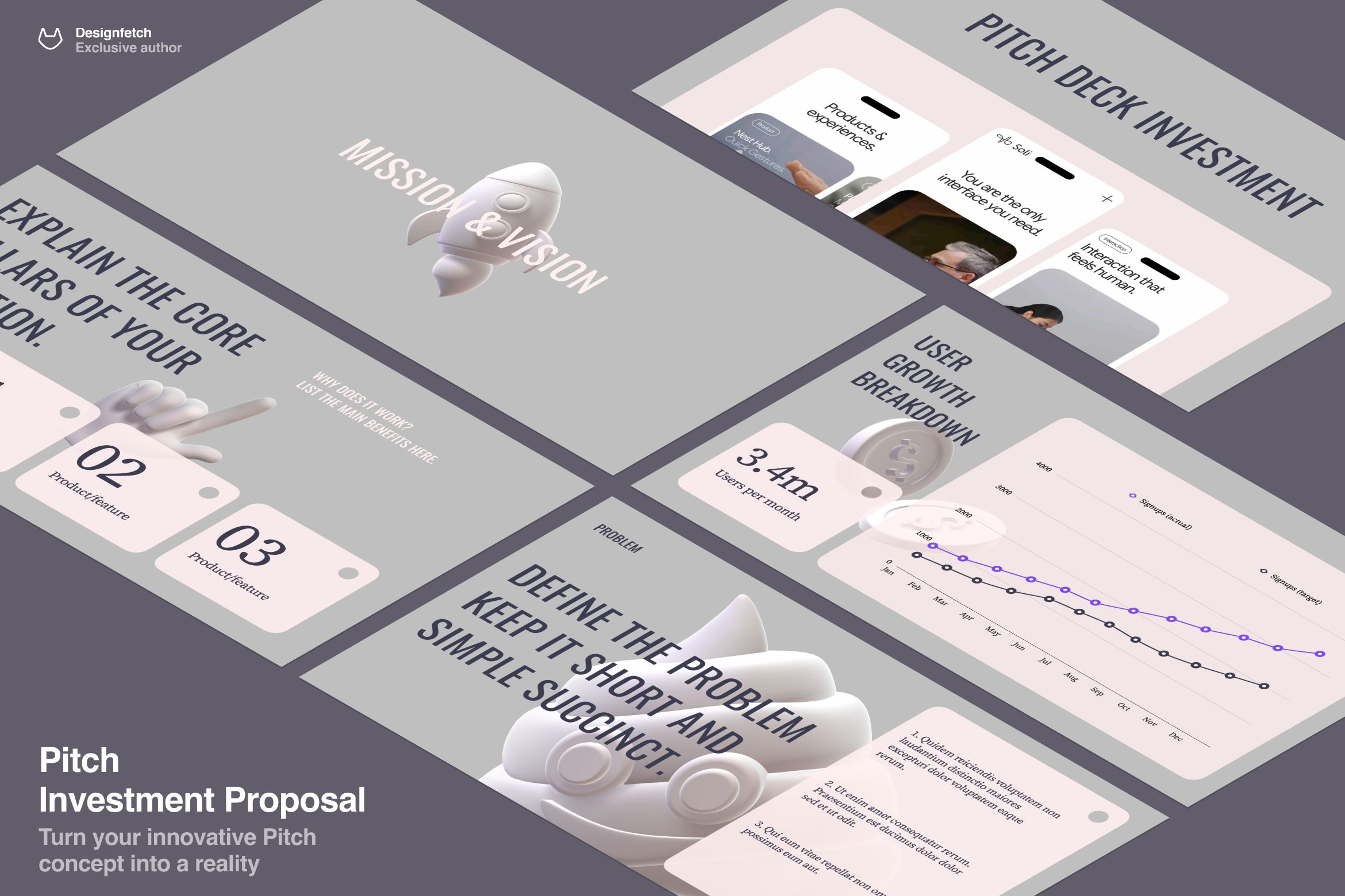 Investment Proposal Pitch Deck