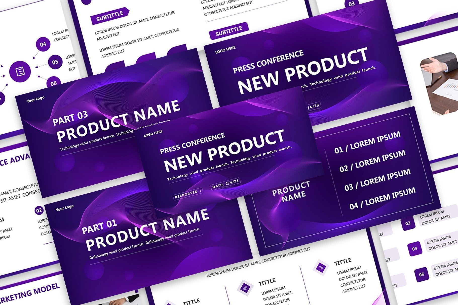 Modern Automotive Presentation Template